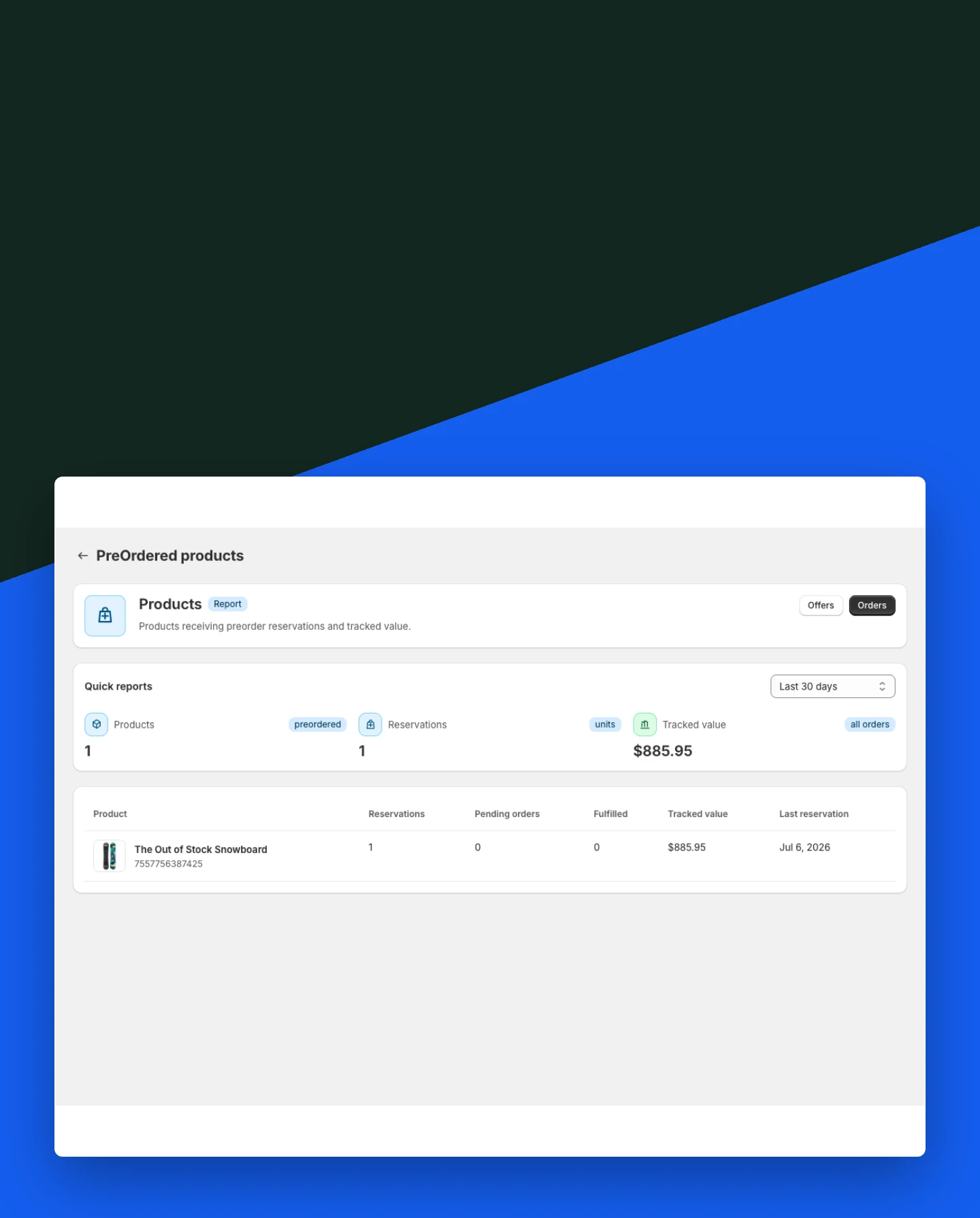 Keep product modes explicit mobile view